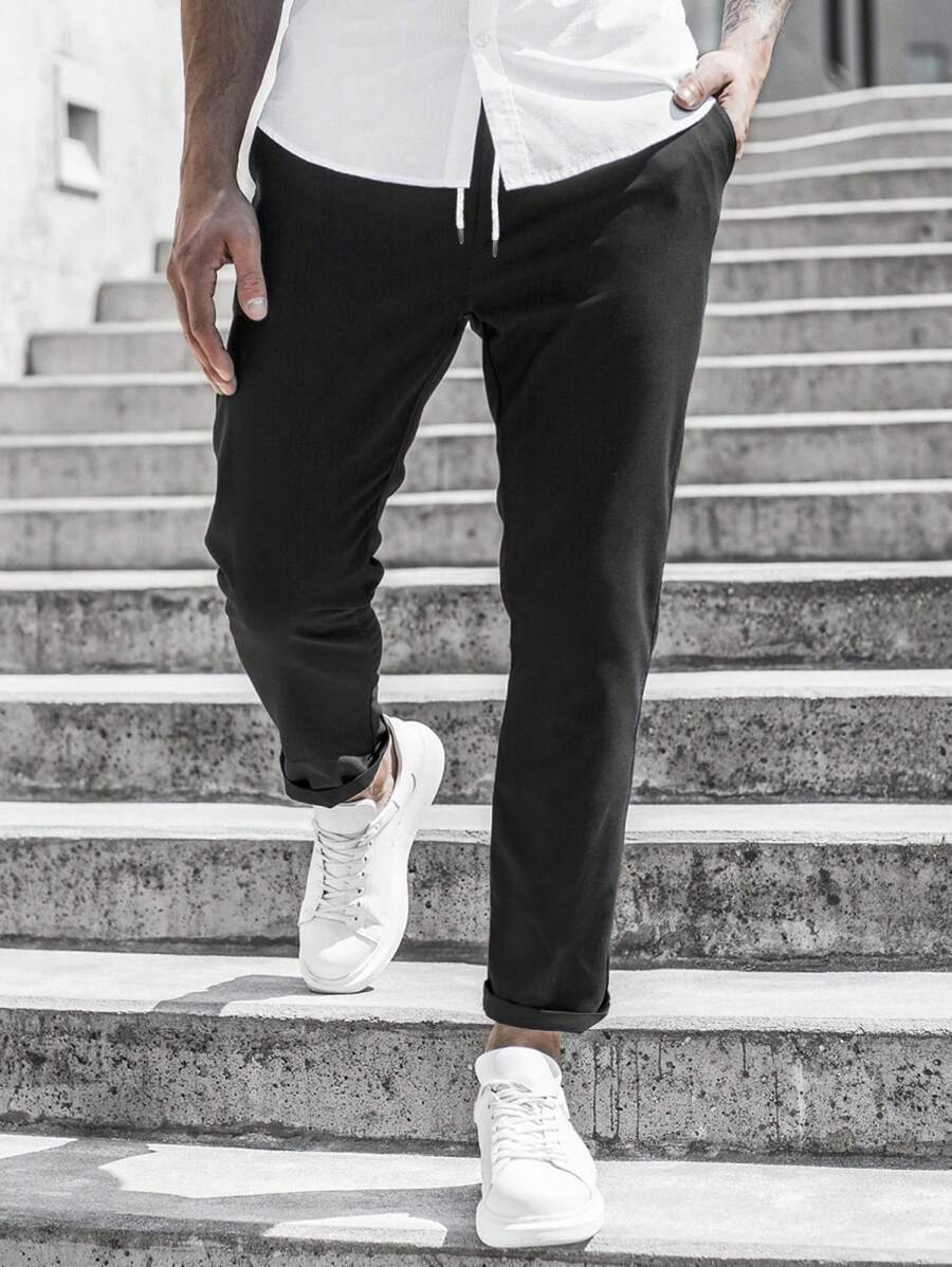EB Herren Freizeithose mit Kordelzug und Seitentaschen