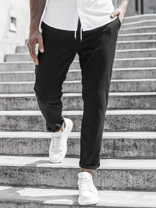 EB Herren Freizeithose mit Kordelzug und Seitentaschen