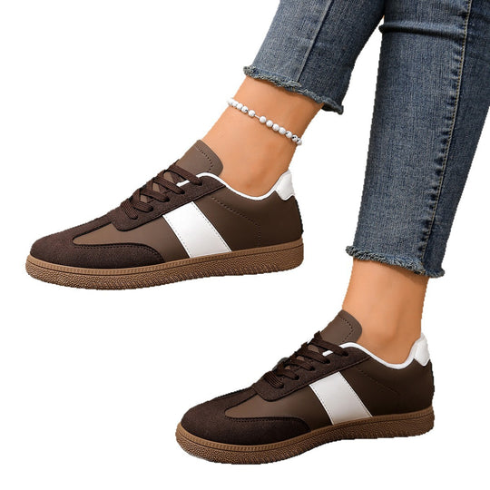 Damen Sneakers im modernen Sportschnitt mit rutschfester Gummisohle EB