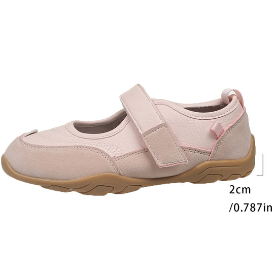 Damen orthopädische Komfortschuhe mit verstellbarem Klettverschluss EB