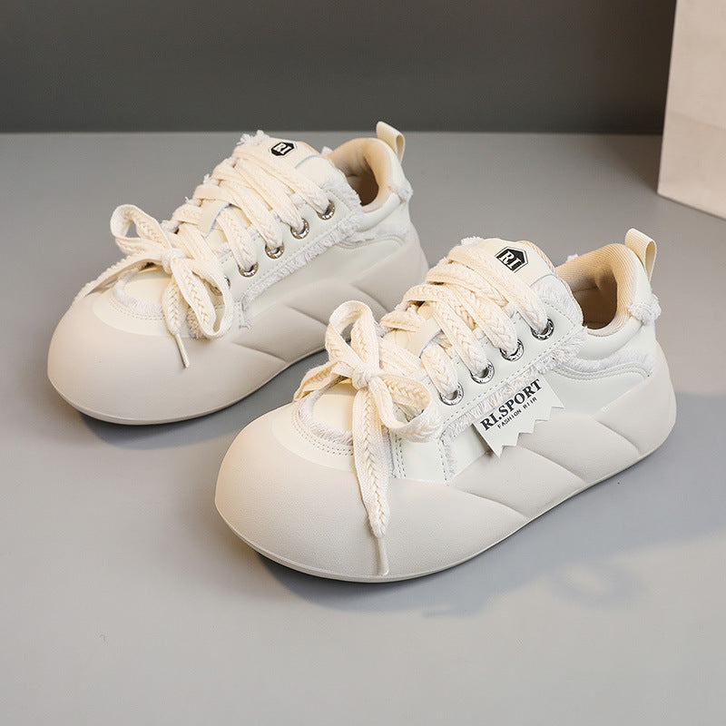 Damen modische Sneakers mit einzigartiger Bandstruktur und verstärkter Dämpfung EB