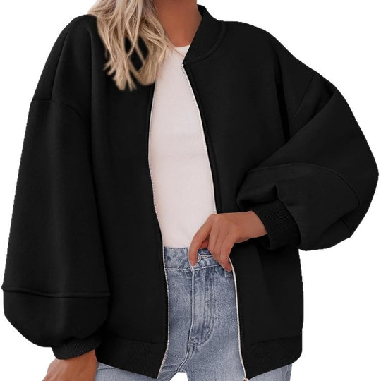 Damen Oversized Sweaterjacke EB
