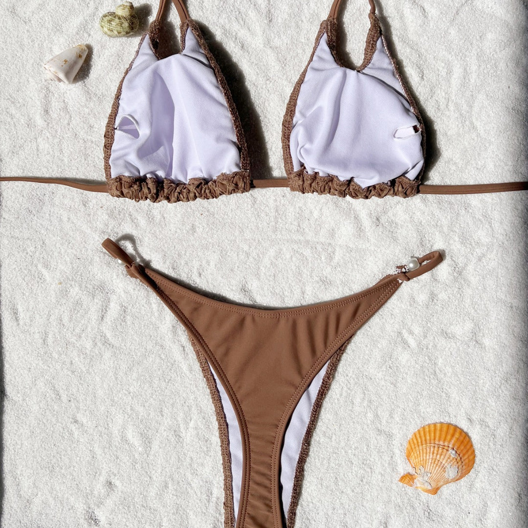 Damen Trendiger Netzbikini EB