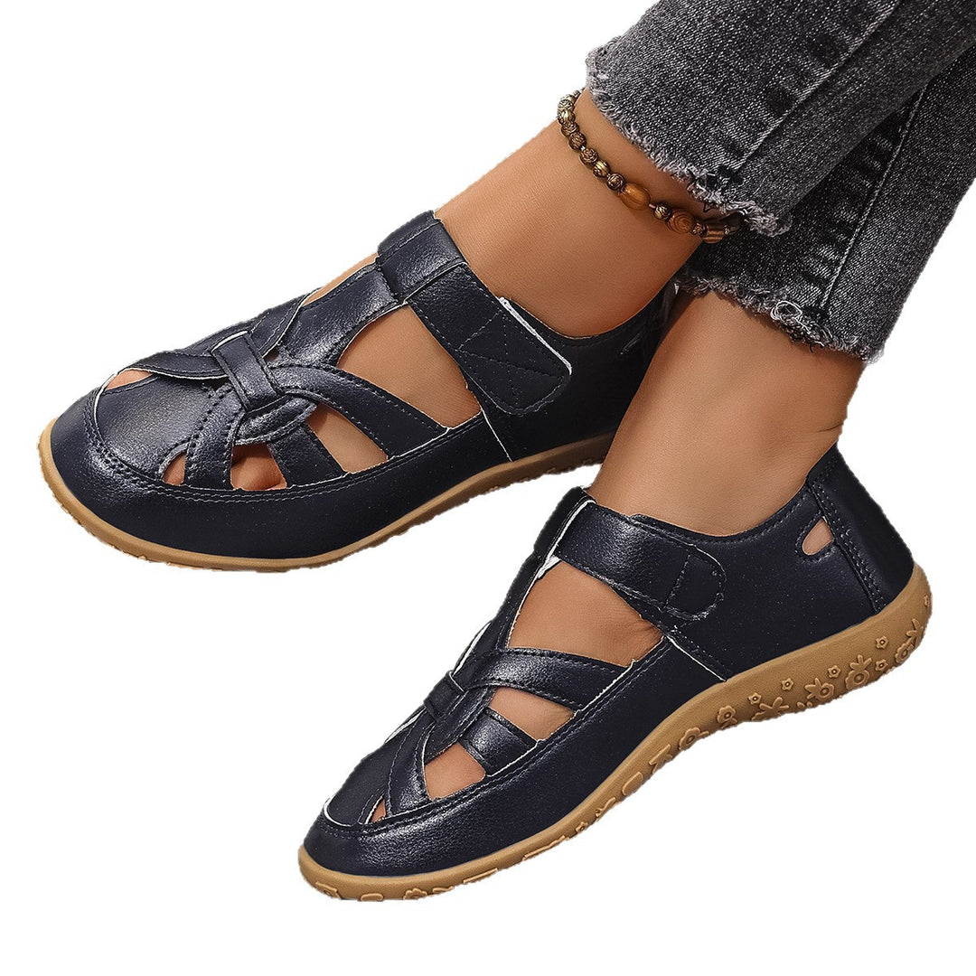 Damen Freizeitschuhe mit verstellbarem Riemendesign EB