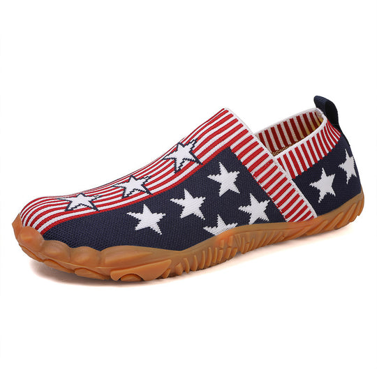 Damen Sportliche Aquaschuhe mit rutschfester Sohle und atmungsaktivem Obermaterial EB