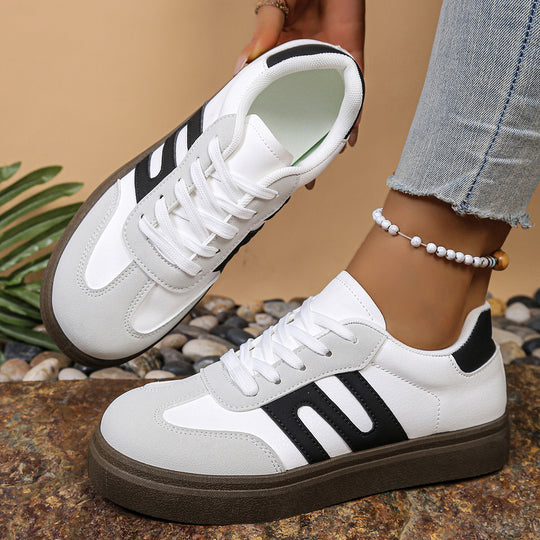 Damen Sneakers mit gepolsterter Sohle und modischem Design EB