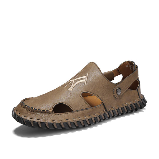 Damen Bequeme Clogs mit verstellbarem Riemen und rutschfester Sohle EB