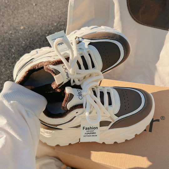 Damen Sportliche Chunky Sneakers mit weichem Innenfutter und hohem Komfort EB