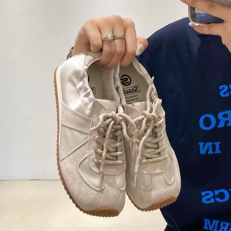 Damen atmungsaktive Freizeitsneaker mit rutschfester Sohle EB