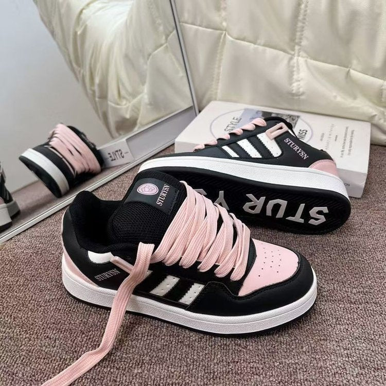 Damen Sportliche Freizeitsneaker mit stylischem Design und dämpfender Sohle EB