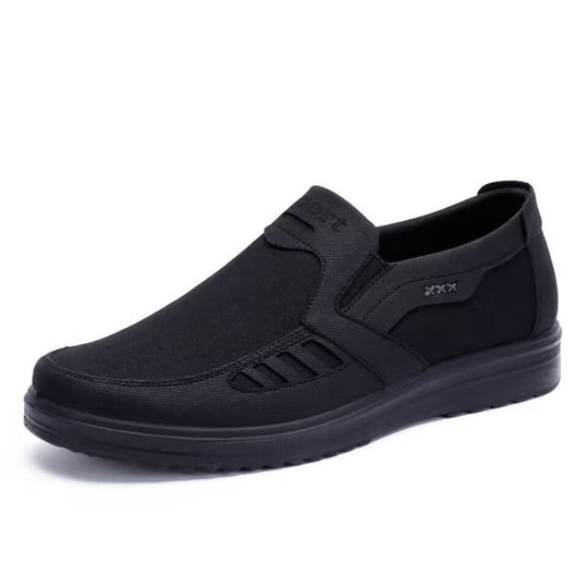 Damen sportliche Slip-On Sneakers mit atmungsaktivem Mesh-Obermaterial EB