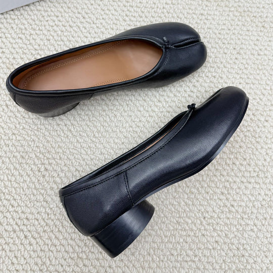 Damen Ballerinas mit schimmerndem Obermaterial und bequemer Passform EB