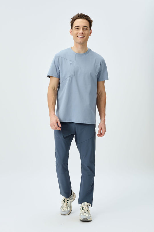 EB | Herren Sport Frühling und Sommer Sonnenschutz kurze Ärmel