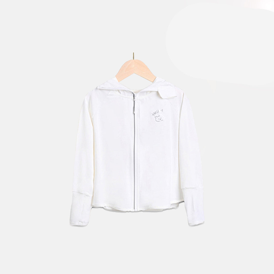 Damen atmungsaktive UV-Schutzjacke mit hohem Kragen EB