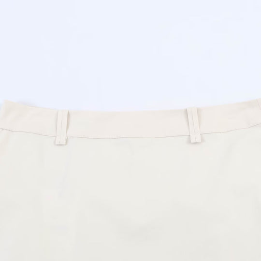 Damen Bleistiftrock mit feiner Spitze und elegantem Bund EB