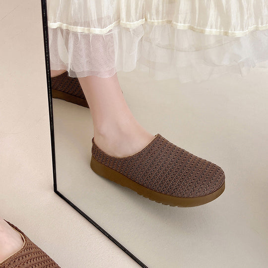 Damen Komfortable und stilvolle Clogs aus weichem Material EB