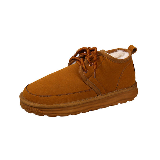 Damen bequeme und stylische Sneakers aus hochwertigem Veloursleder EB