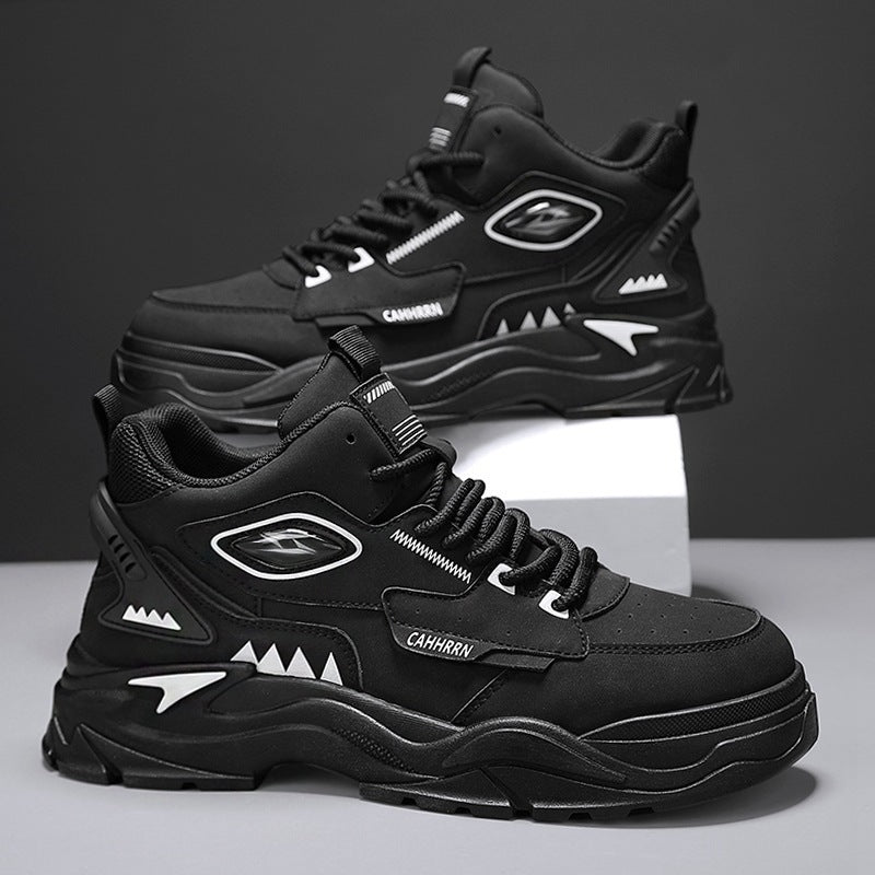 Damen Sportliche High-Top Sneakers mit dynamischem Design und rutschfester Sohle EB