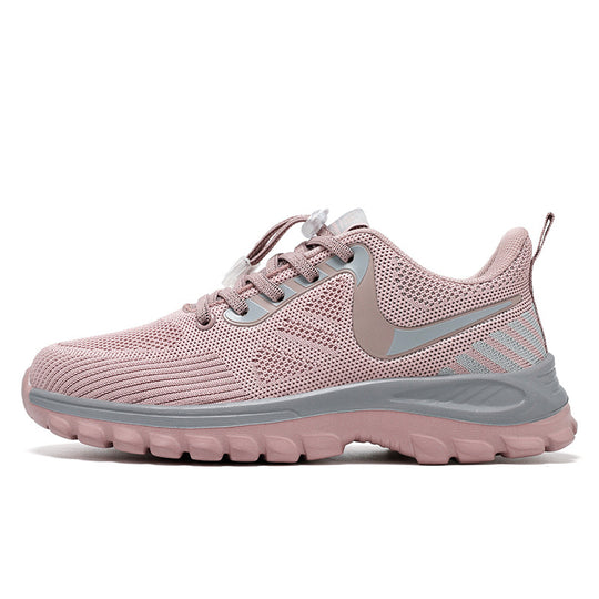 Damen Sportliche Laufschuhe mit atmungsaktivem Obermaterial und flexiblem Tragekomfort EB