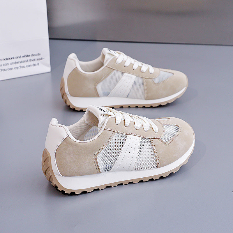 Damen Freizeitsneakers mit atmungsaktivem Mesh-Obermaterial und stoßdämpfender Sohle EB