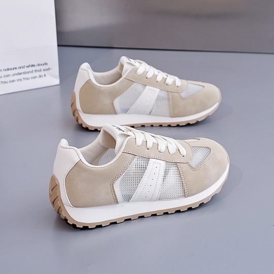 Damen Freizeitsneakers mit atmungsaktivem Mesh-Obermaterial und stoßdämpfender Sohle EB
