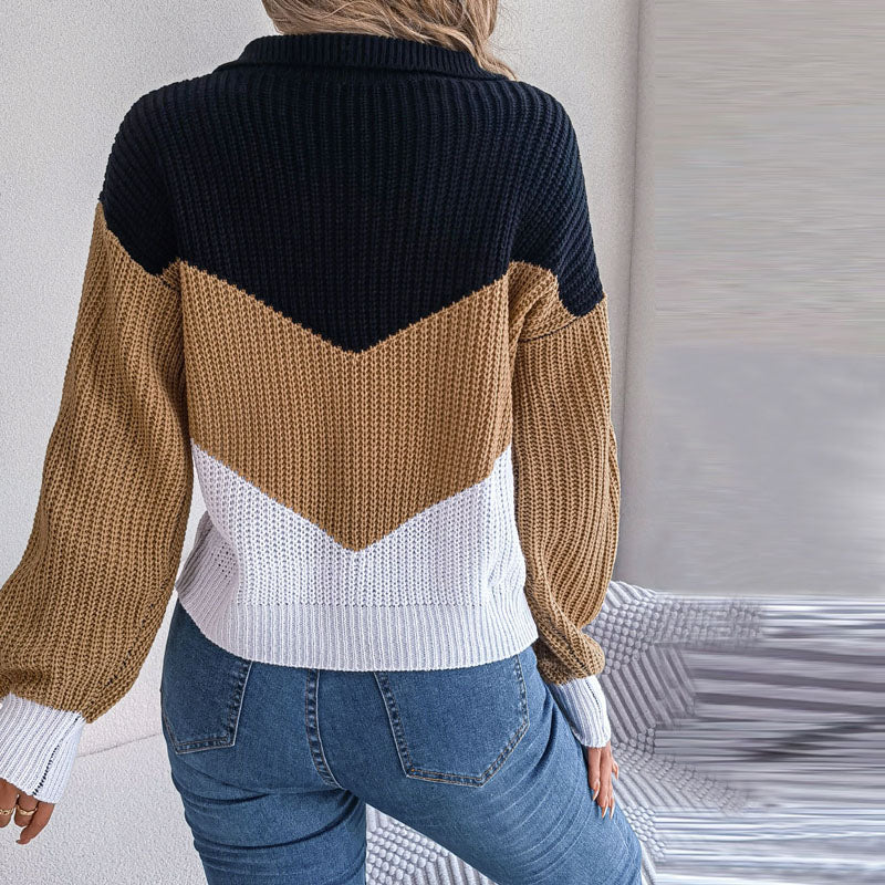 EB | Warmer Strickpullover Für Tägliches Tragen