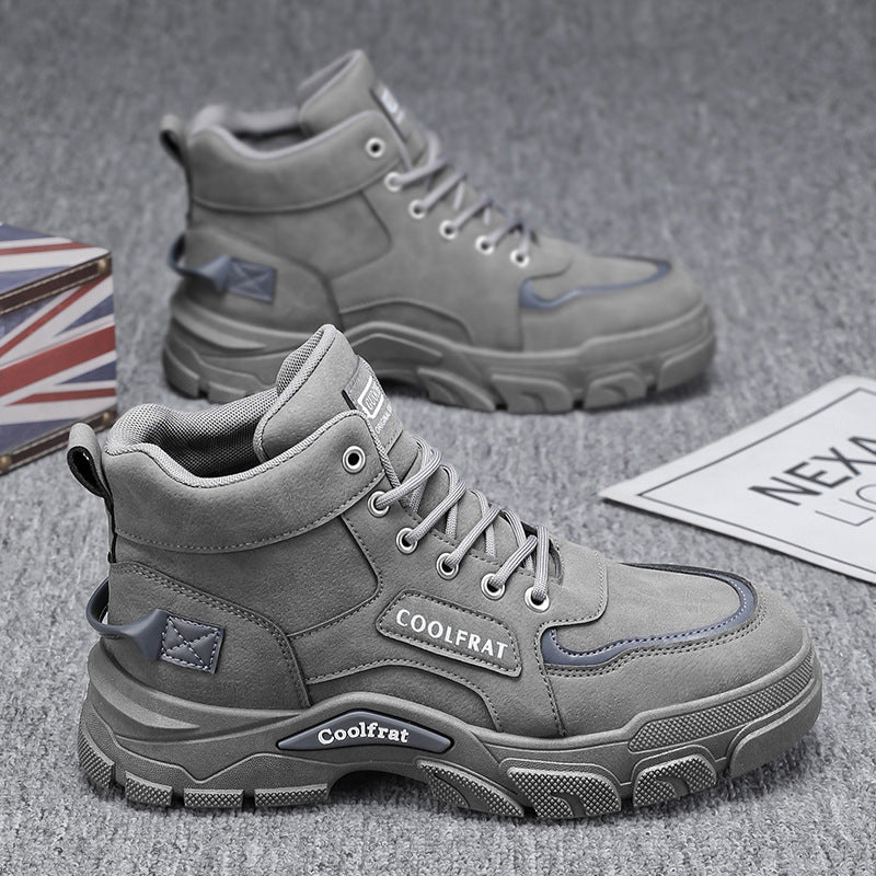 Damen Hochwertige überknöchelige Sneakers mit rutschfester Sohle und atmungsaktivem Obermaterial EB