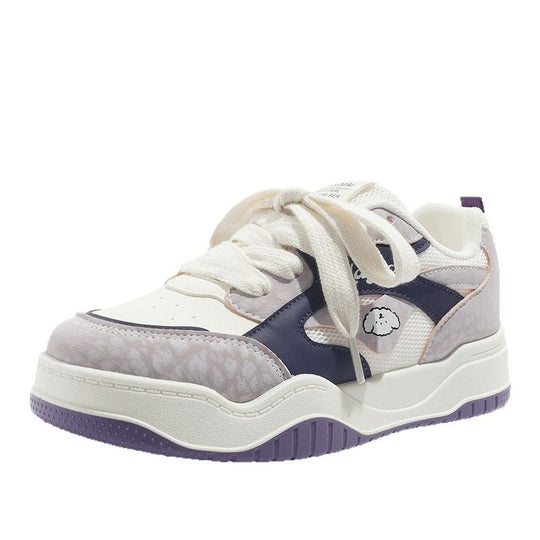 Damen Sportliche Sneaker mit verspieltem Tiermotiv und bequemer Dämpfung EB