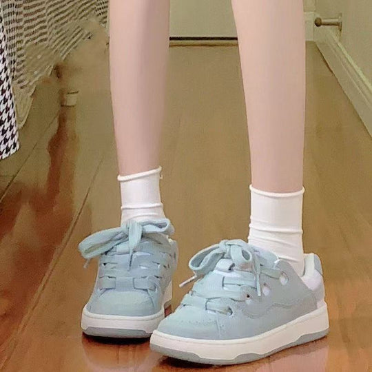Damen Sneakers mit innovativer Schnürtechnologie und atmungsaktiver Obermaterialstruktur EB