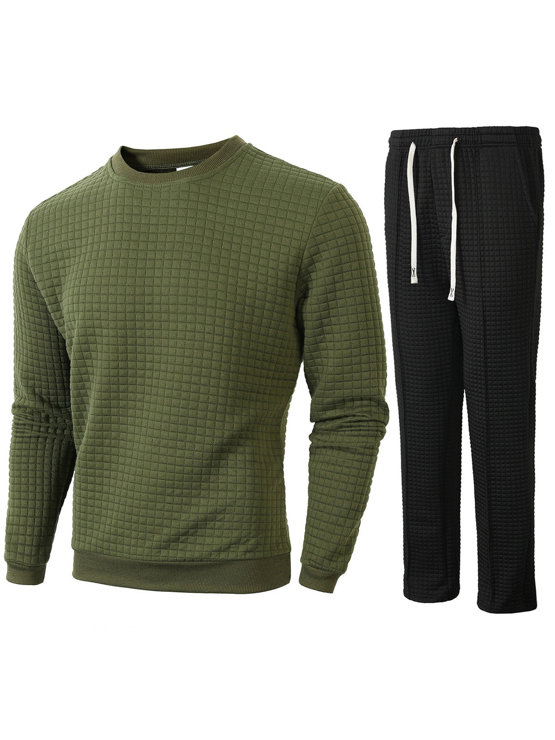 Herren gemütliches Sweatshirt und Jogginghose Set EB