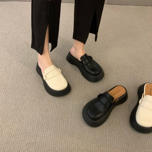 Damen Mokassins mit elegantem Schnallen-Detail und komfortabler Sohle EB