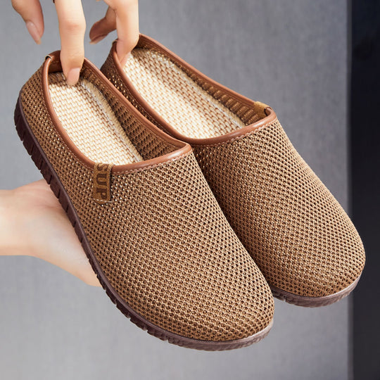 Damen Atmungsaktive Komfort-Slipper EB