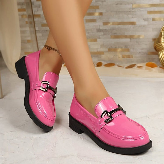 Damen Modische und komfortable Slipper mit schickem Riemen EB