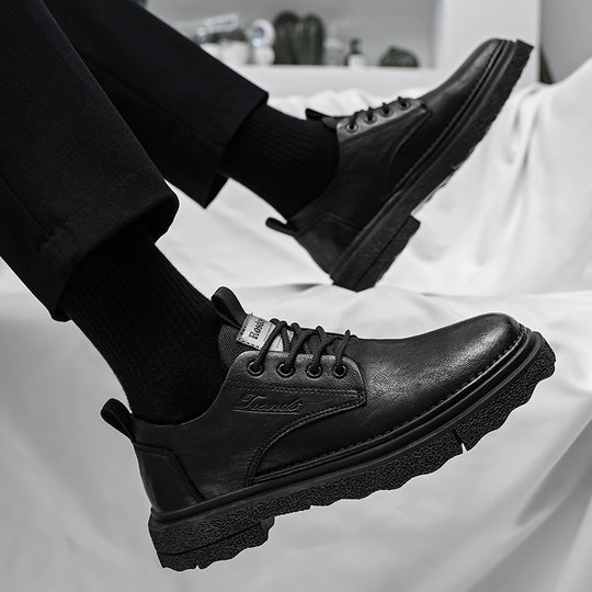 Damen Robuste Schnürschuhe aus hochwertigem Leder mit rutschfester Sohle EB