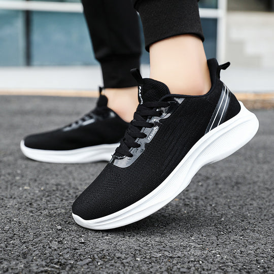 Damen Sportliche Sneakers mit atmungsaktivem Mesh-Obermaterial und bequemer Dämpfung EB