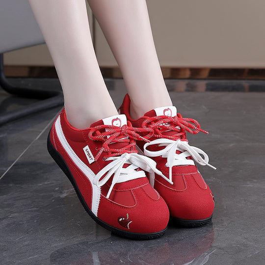 Damen Sportliche Sneakers mit gepolsterter Sohle und atmungsaktiver Mesh-Oberfläche EB