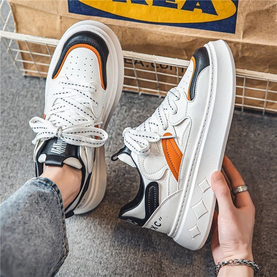 Damen Urban Stylische Sneakers mit gefütterter Sohle EB