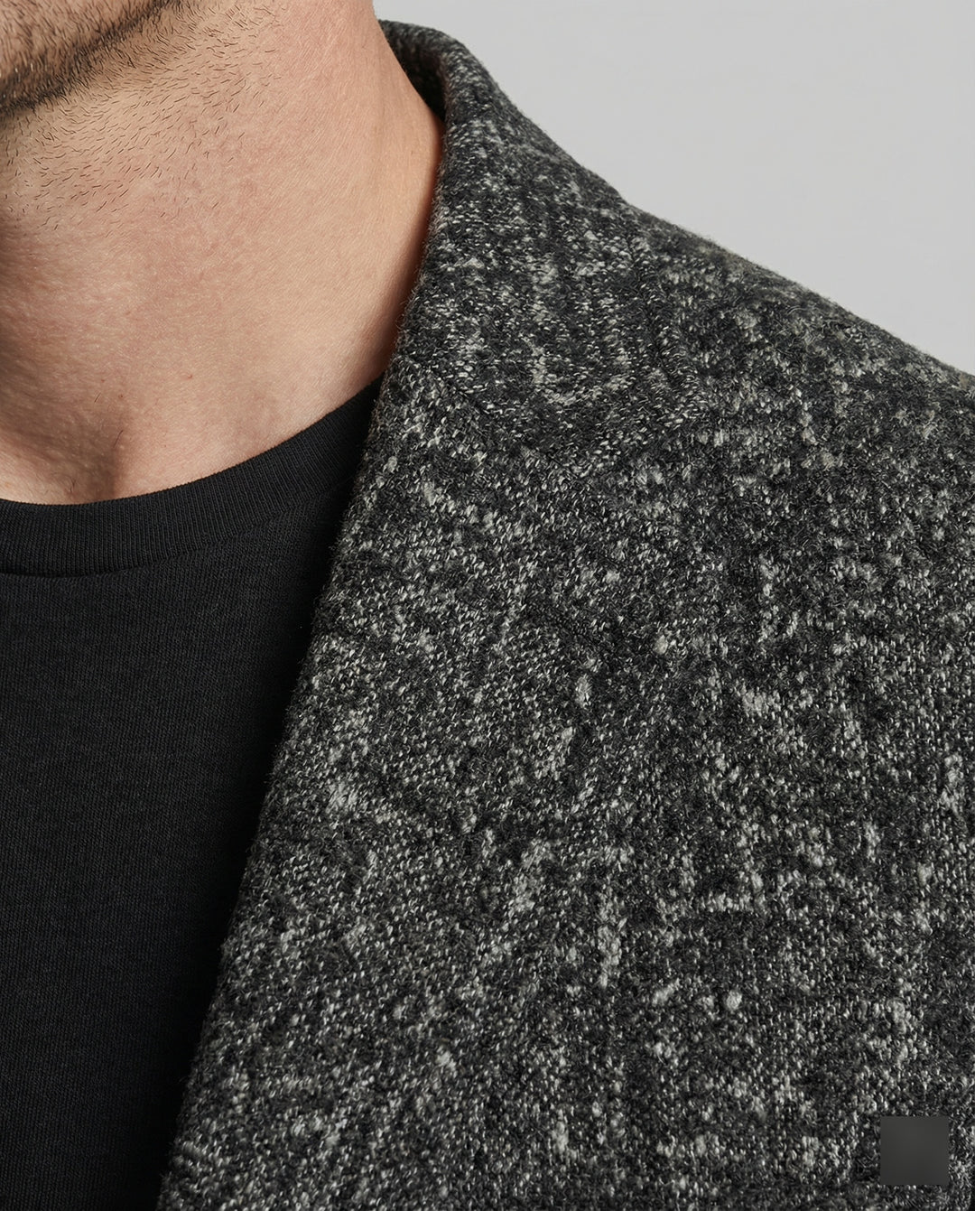 Herren eleganter strukturierten Blazer mit modernem Gewebe und stilvollen Details EB