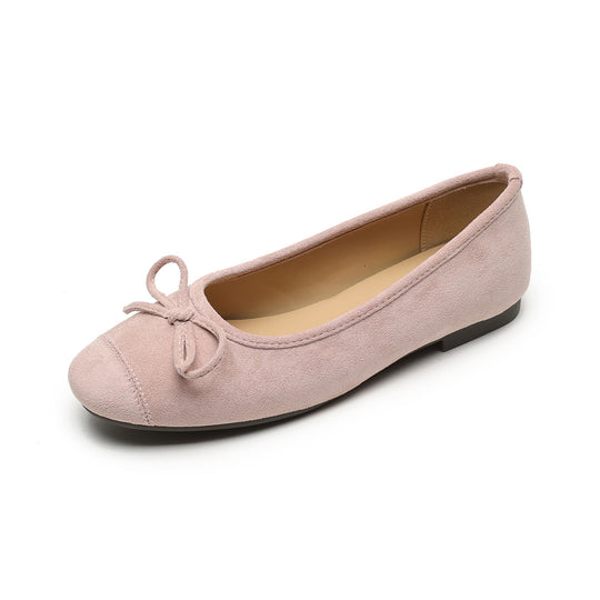 Damen Ballerinas mit eleganter Schleifenverzierung und weicher Innenausstattung EB