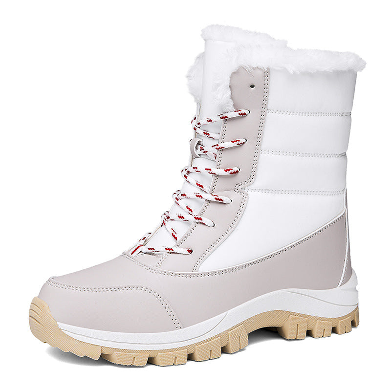 Damen Winterstiefel mit rutschfester Sohle und wärmendem Futter EB
