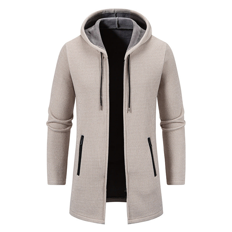Herren modische Übergangsjacke mit hohem Kragen EB