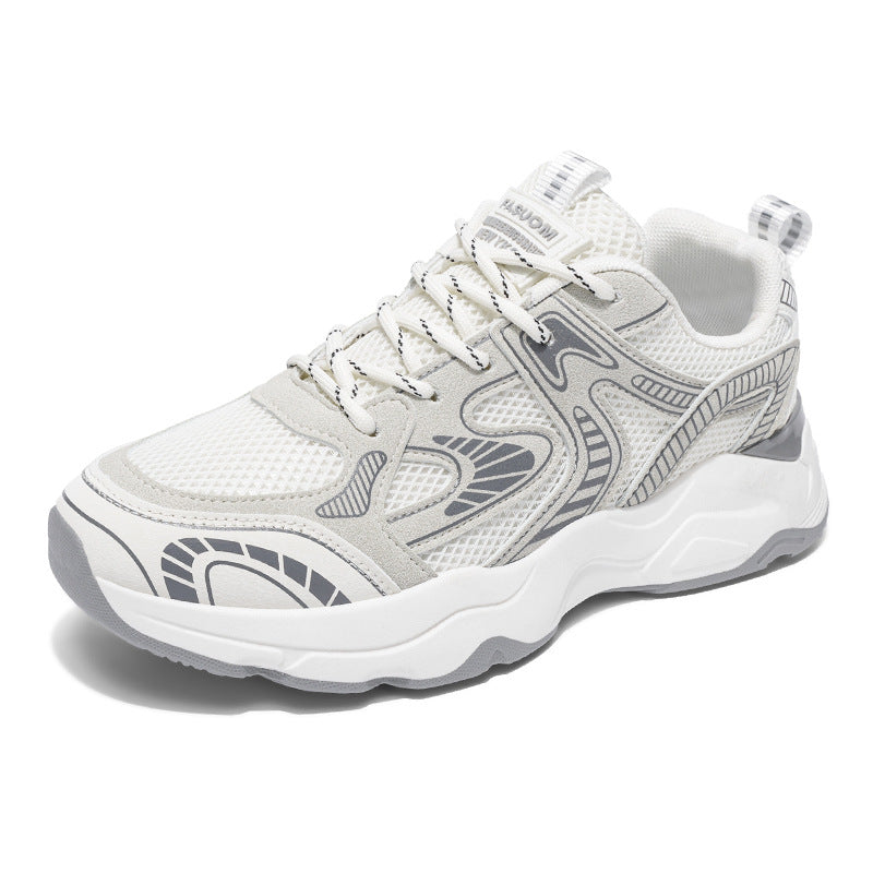 Damen Sportliche Mesh-Sneaker mit atmungsaktiver Struktur und gepolsterter Sohle EB