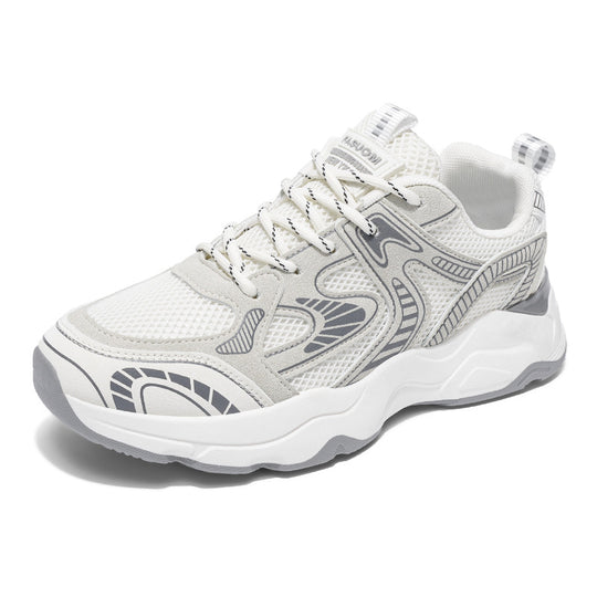 Damen Sportliche Mesh-Sneaker mit atmungsaktiver Struktur und gepolsterter Sohle EB