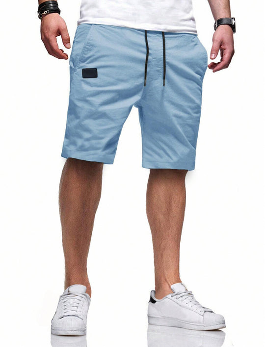 Herren bequeme Sport Shorts mit praktischen Taschen und elastischem Bund EB