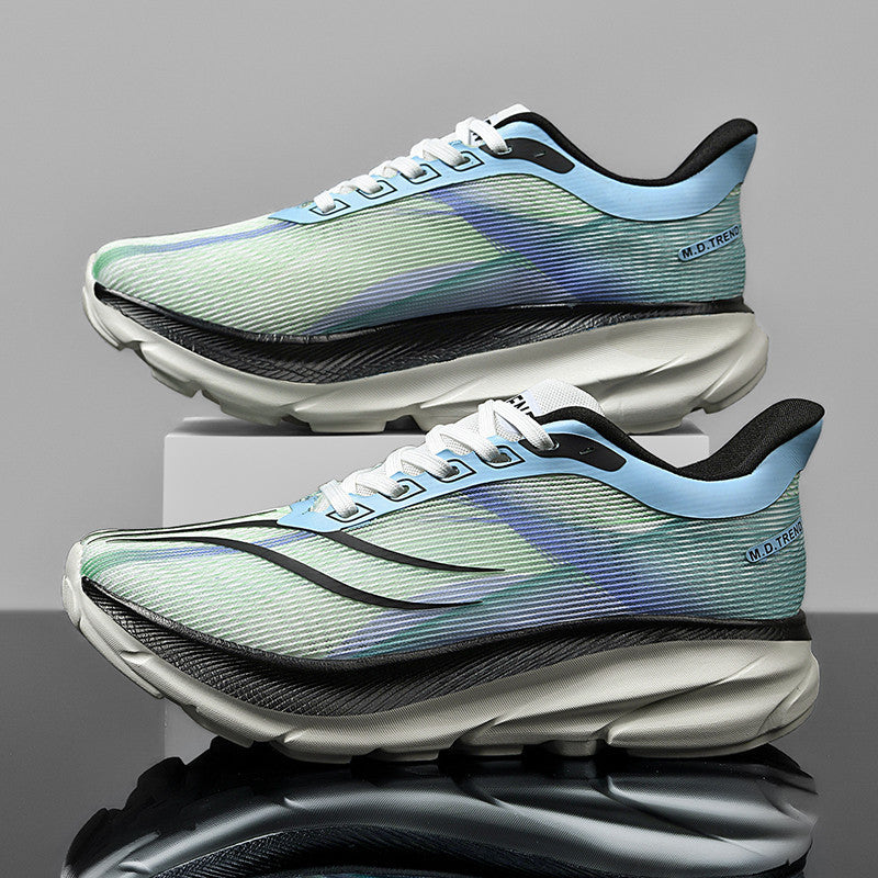 Damen Hochleistungs-Laufschuhe mit atmungsaktiver Struktur und dämpfender Sohle EB