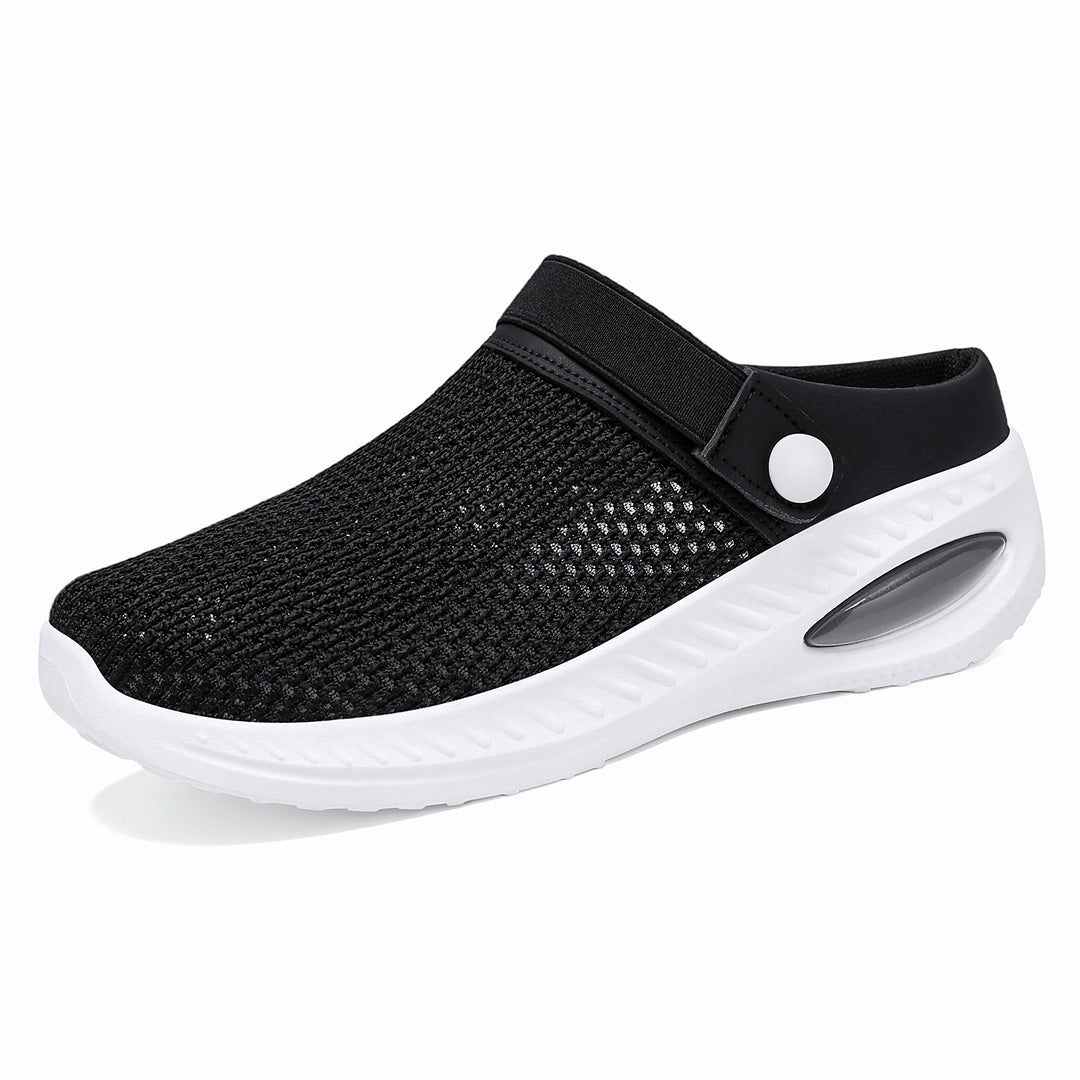 Damen Atmungsaktive Clogs mit elastischem Riemen EB