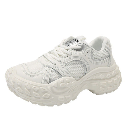 Damen sportliche Sneakers mit innovativem Sohlenprofil und atmungsaktiver Mesh-Konstruktion EB