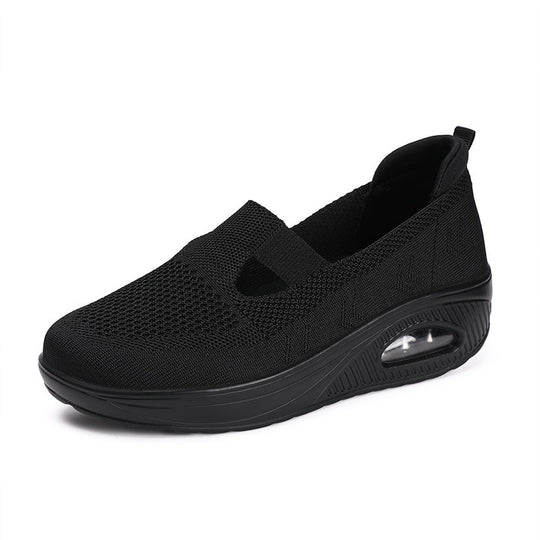 Damen Bequeme Luftige Slip-On Schuhe EB