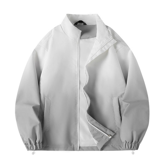 Herren stylische Übergangsjacke mit innovativem Farbverlauf EB