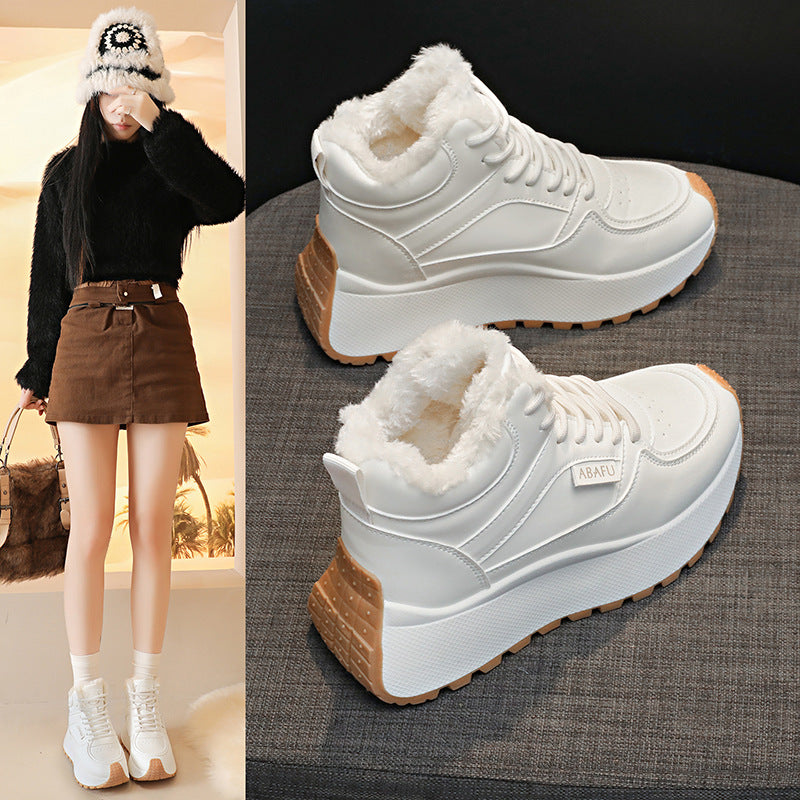Damen Winterschuhe mit warmem Innenfutter und rutschfester Sohle EB